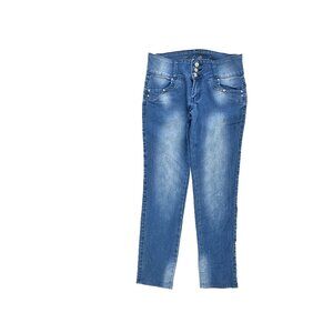 Tush Push Skinny Women's size 5 Dark Wash Blue Denim jeans